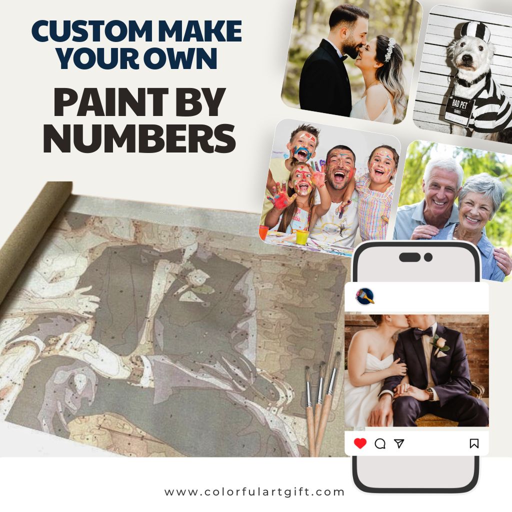 Custom Paint by Number Kit