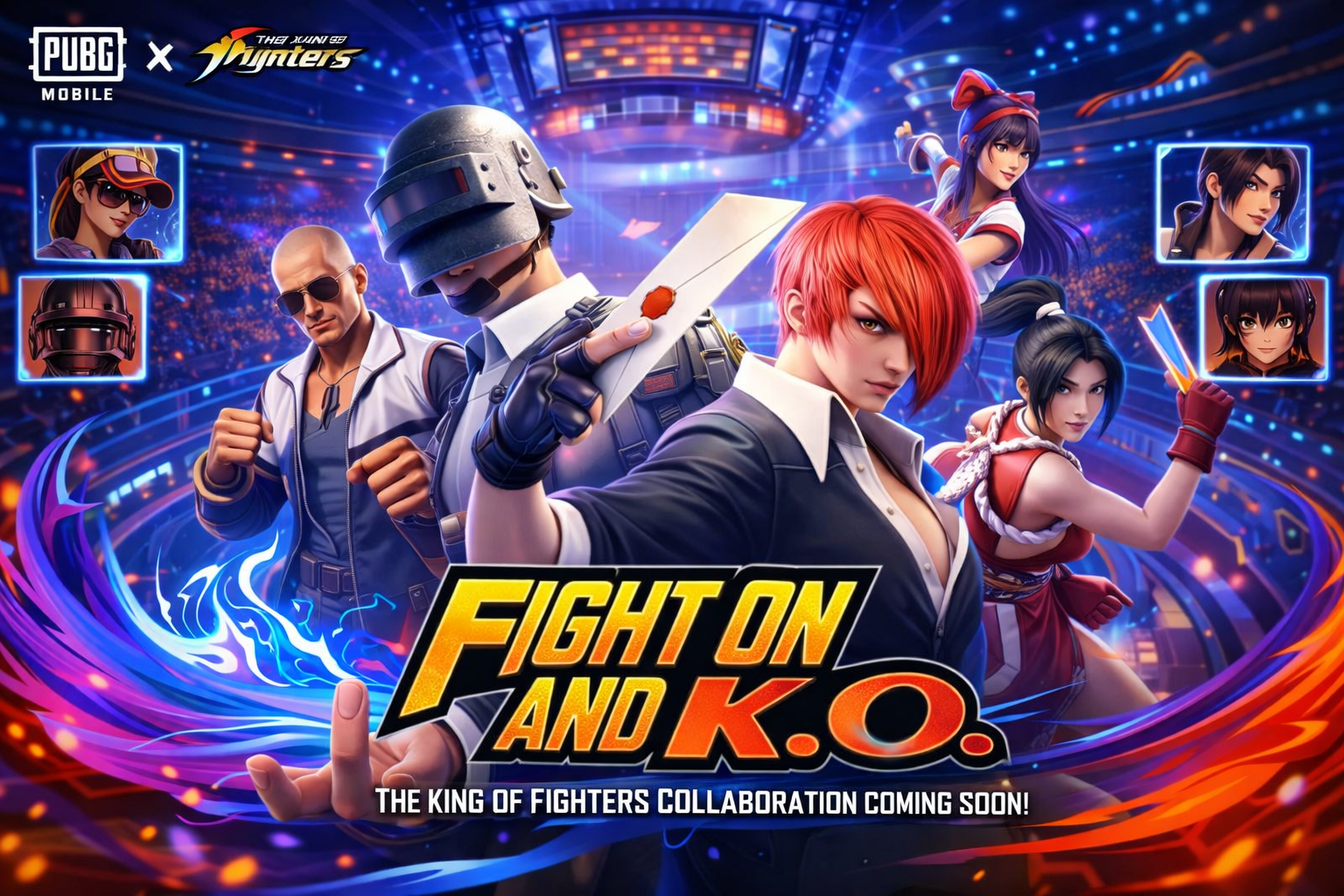 Cara Dapat Skin PUBG Mobile x The King of Fighters