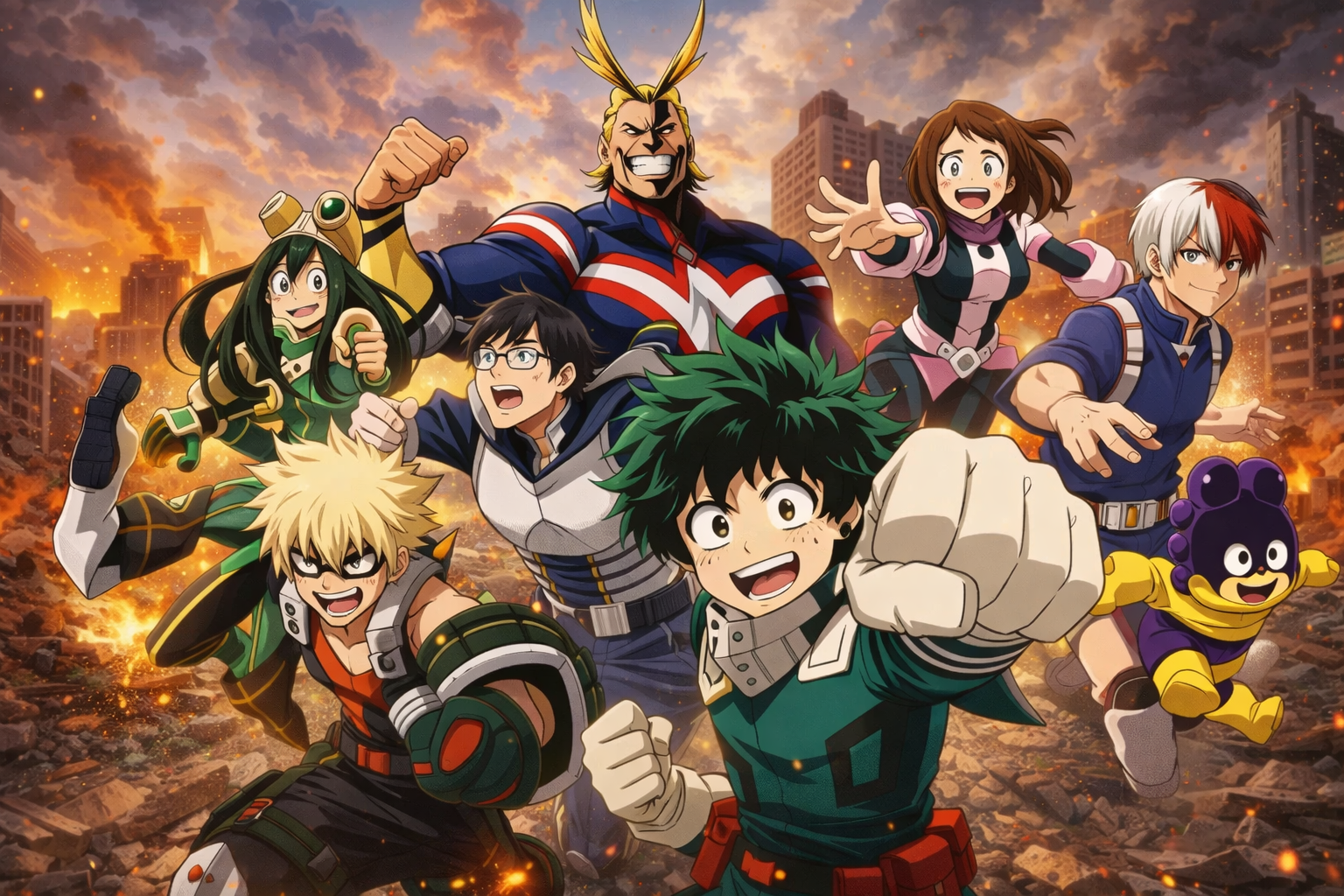 Kohei Horikoshi Sambut Antusias Game Baru My Hero Academia
